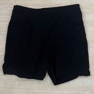Lady Hagen Black Pull-On Golf Skort Shorts